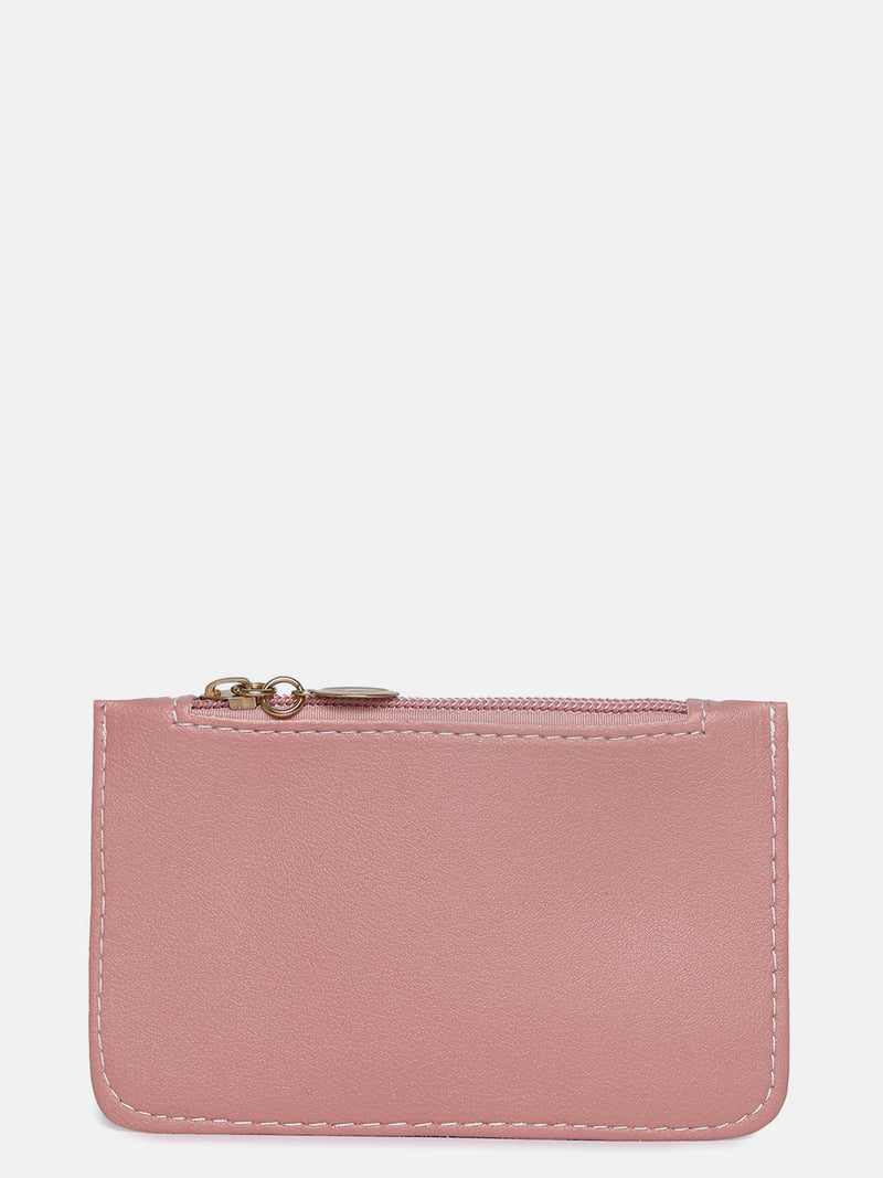Pink Buckle Cross Body Bag