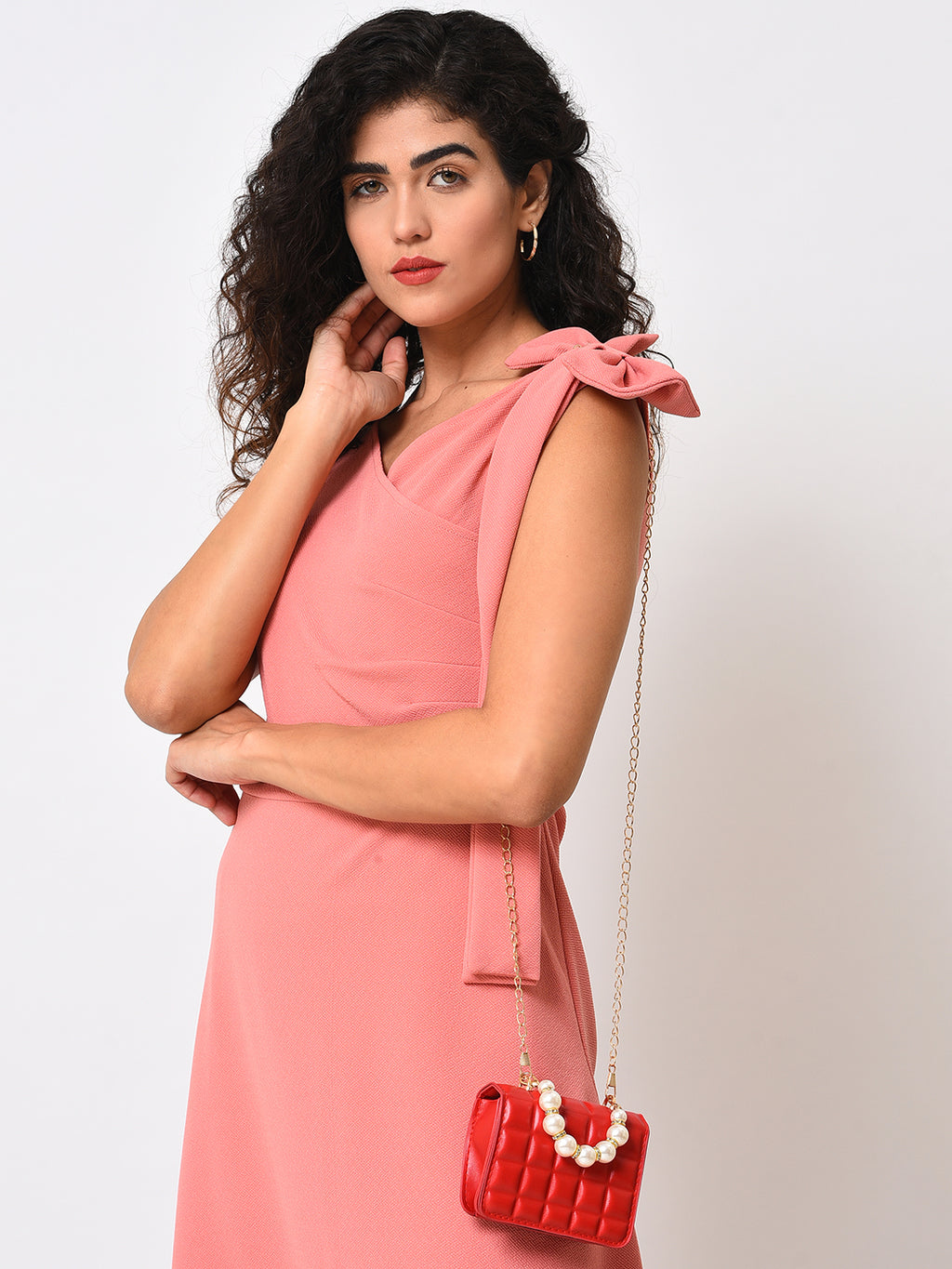 Bold & Beautiful Red Mini Bag