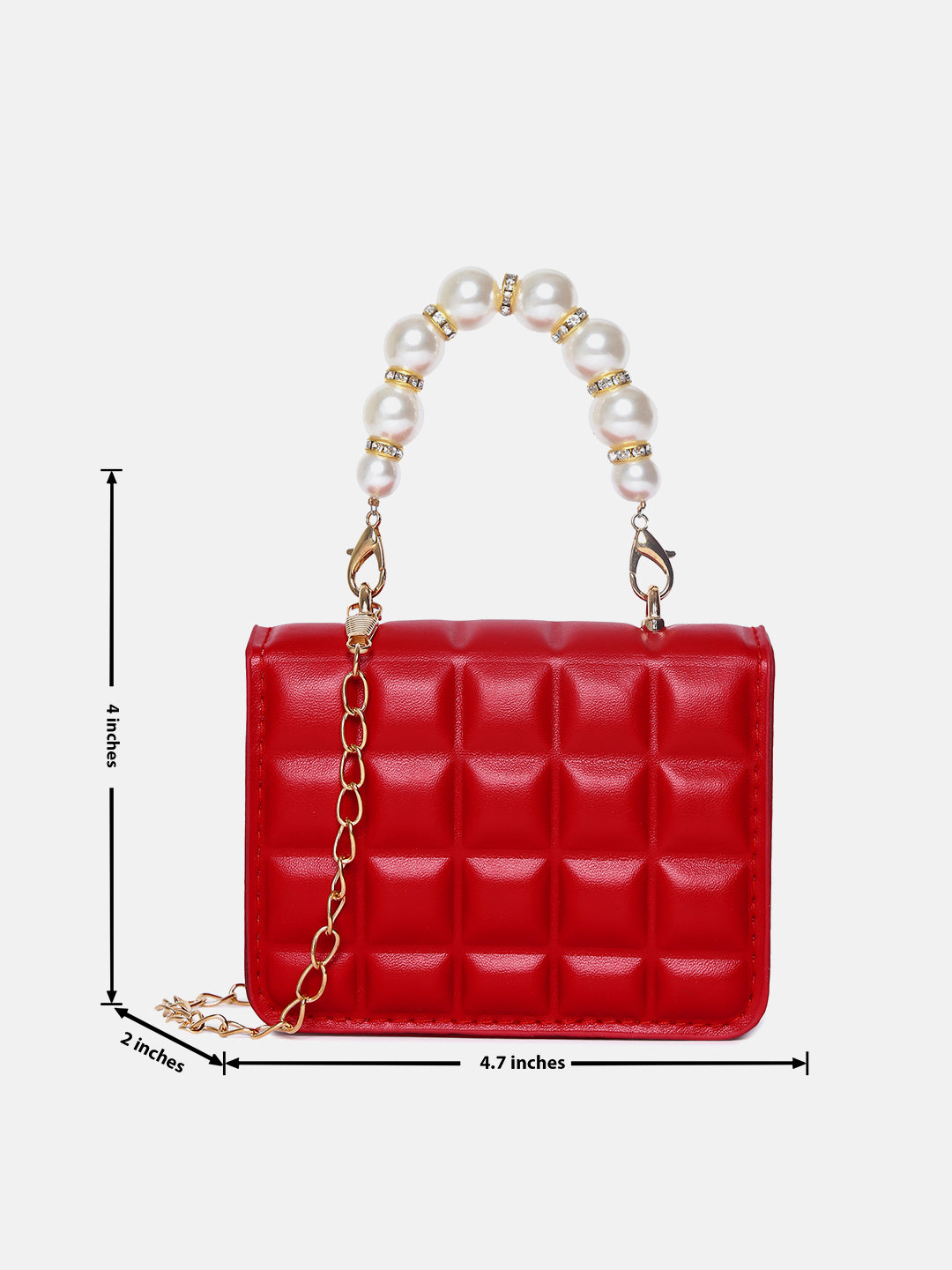 Bold & Beautiful Red Mini Bag