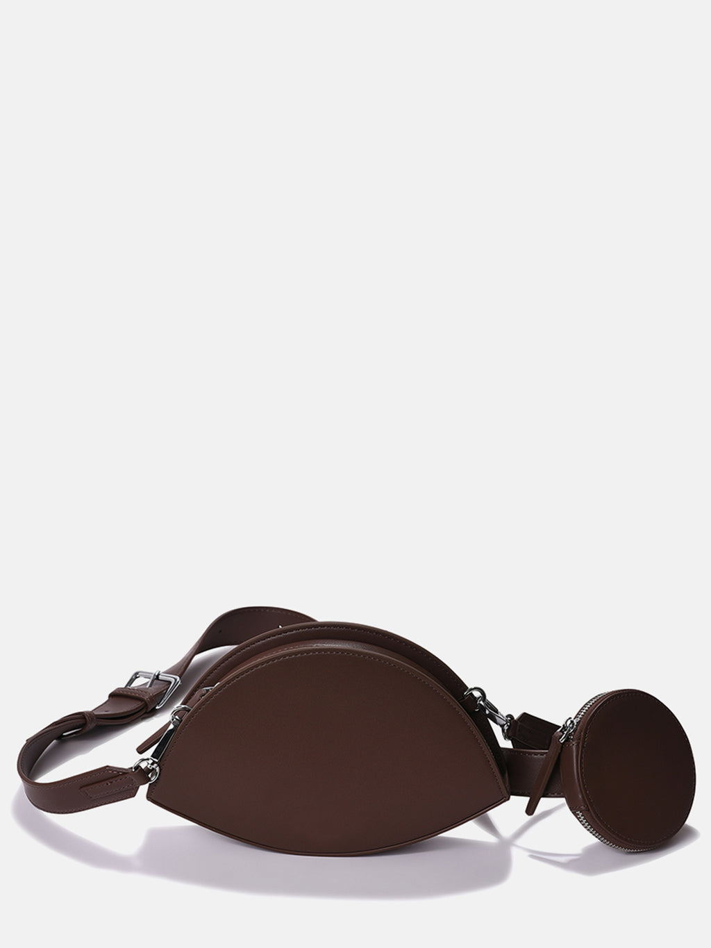 Lana Brown Cross Body Bag With Pouch