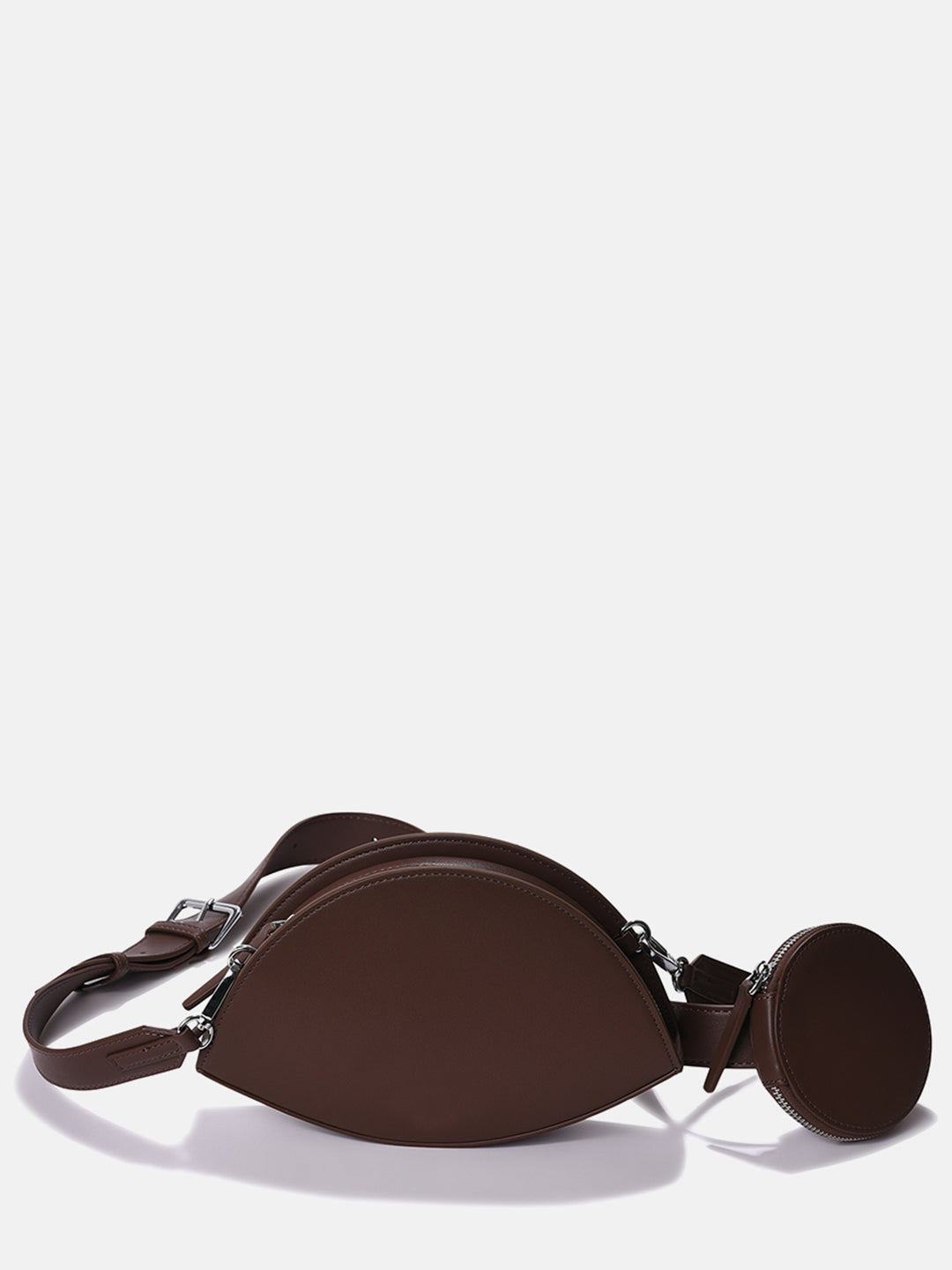 Lana Brown Cross Body Bag With Pouch