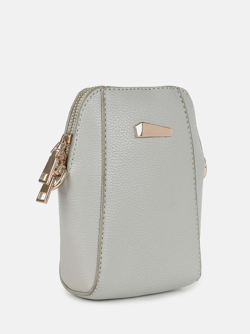 Tasha Grey Cross Body Bag