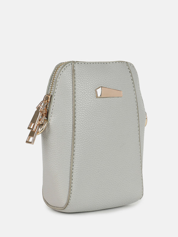 Tasha Grey Cross Body Bag