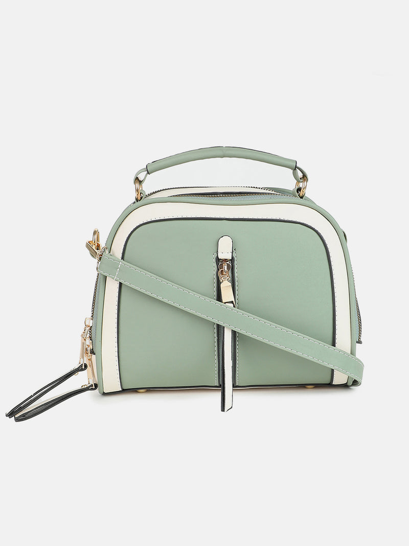 Isabella Olive Green Hand Bag