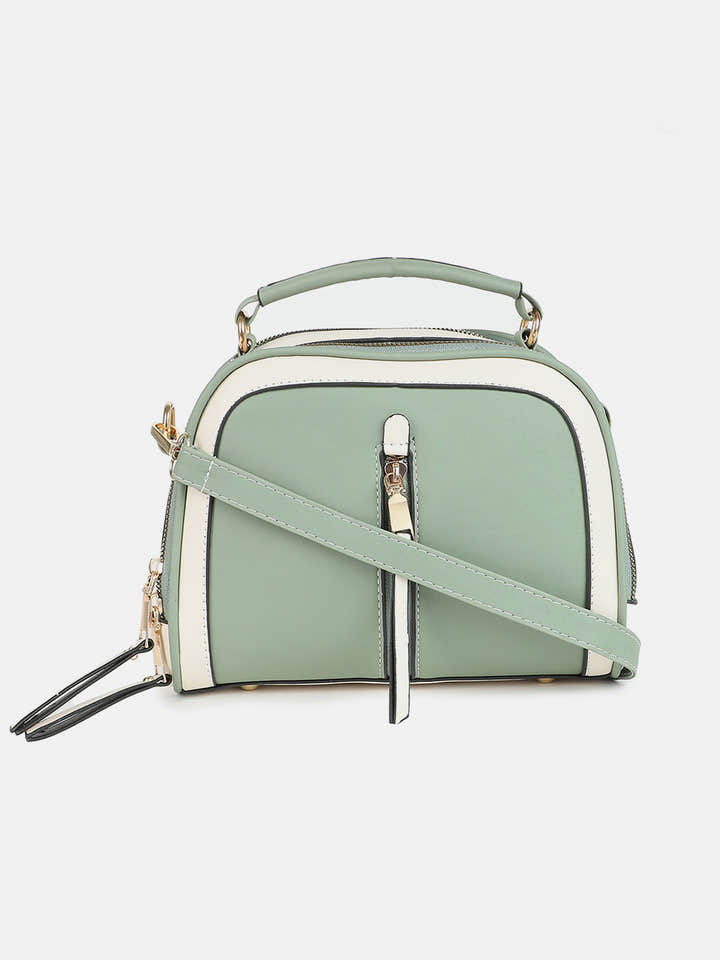 Isabella Olive Green Hand Bag