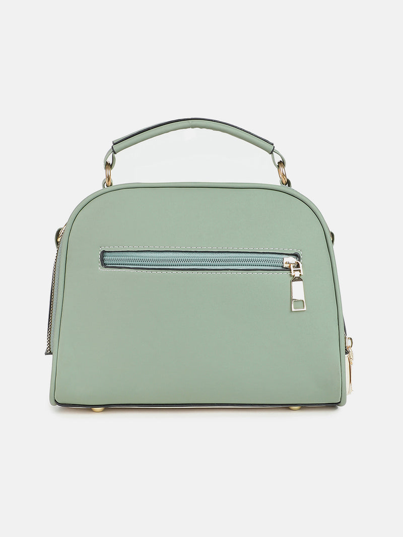 Isabella Olive Green Hand Bag