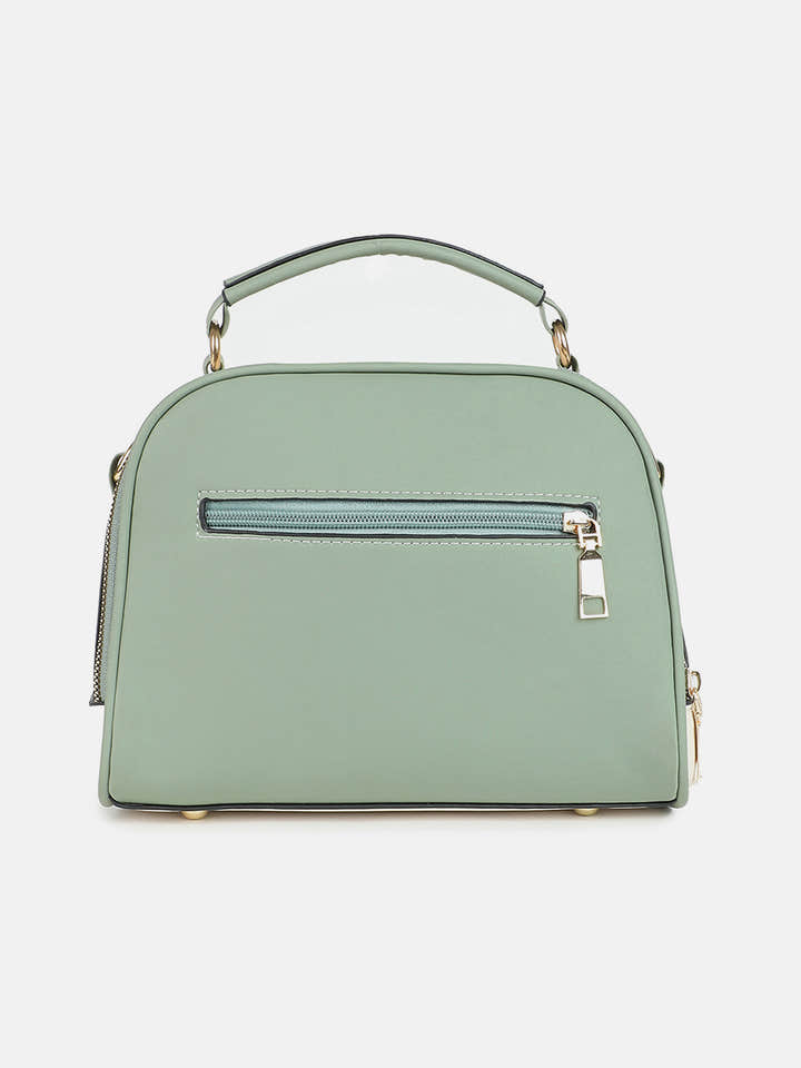 Isabella Olive Green Hand Bag
