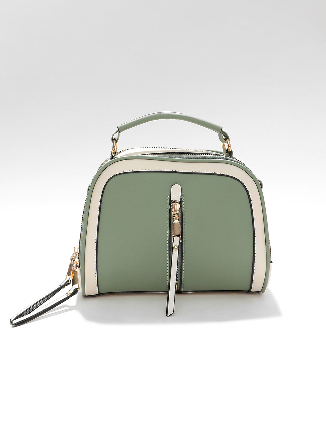 Isabella Olive Green Hand Bag