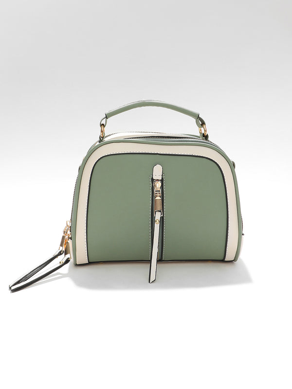Isabella Olive Green Hand Bag