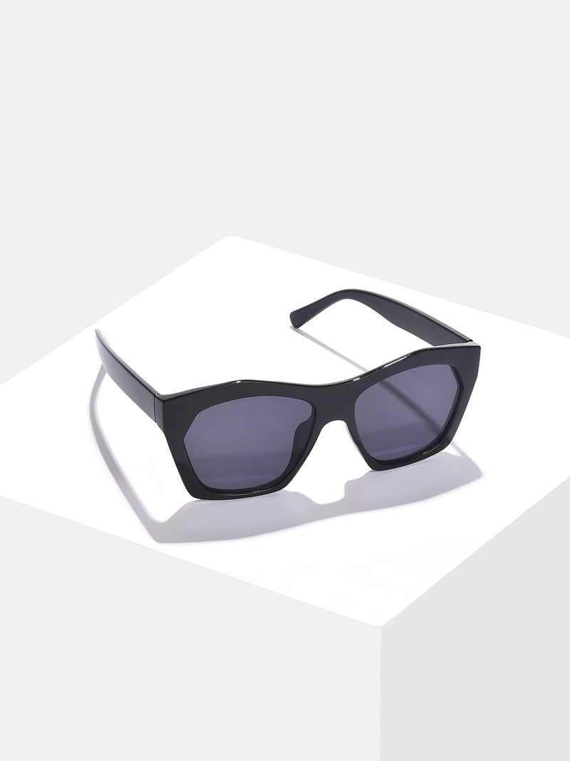 Black Lens Black Butterfly Sunglasses