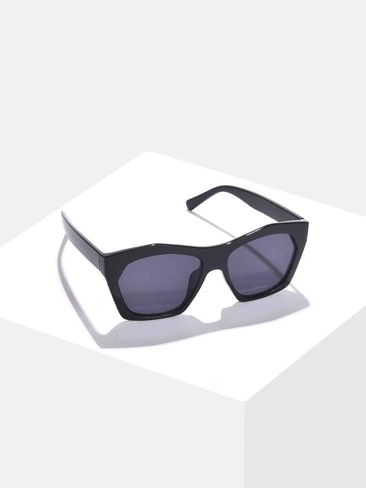 Black Lens Black Butterfly Sunglasses