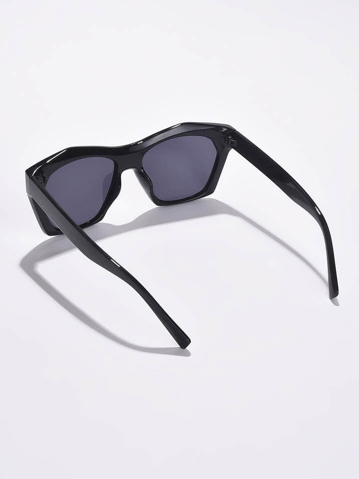 Black Lens Black Butterfly Sunglasses