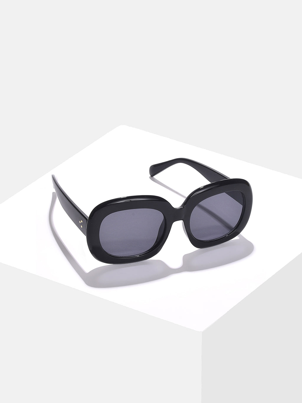 Black Lens Black Oversized Sunglasses