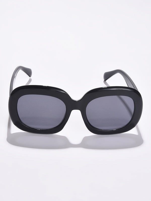 Black Lens Black Oversized Sunglasses