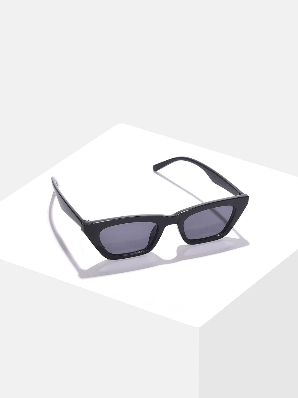 Black Lens Black Cateye Sunglasses