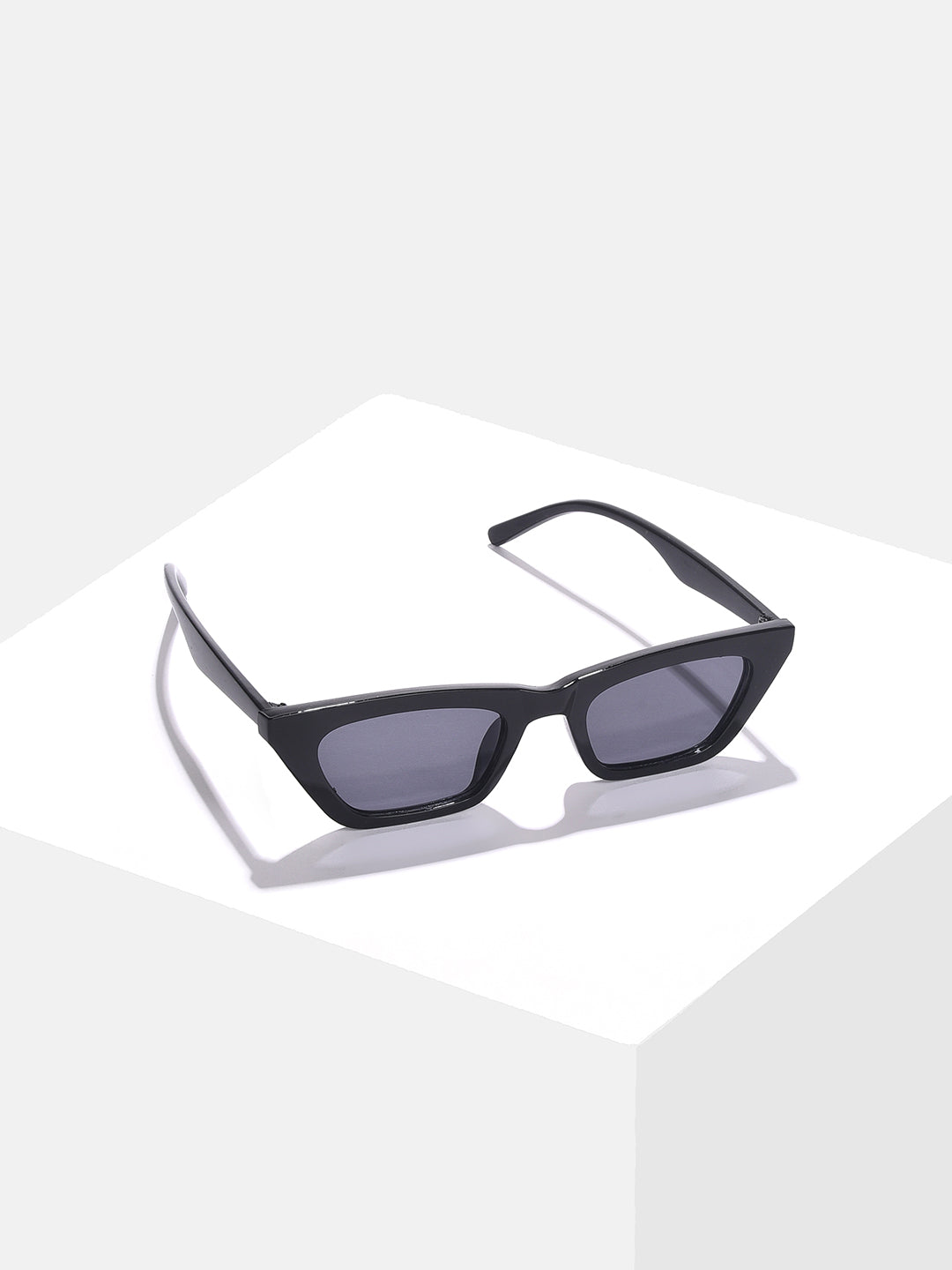 Black Lens Black Cateye Sunglasses