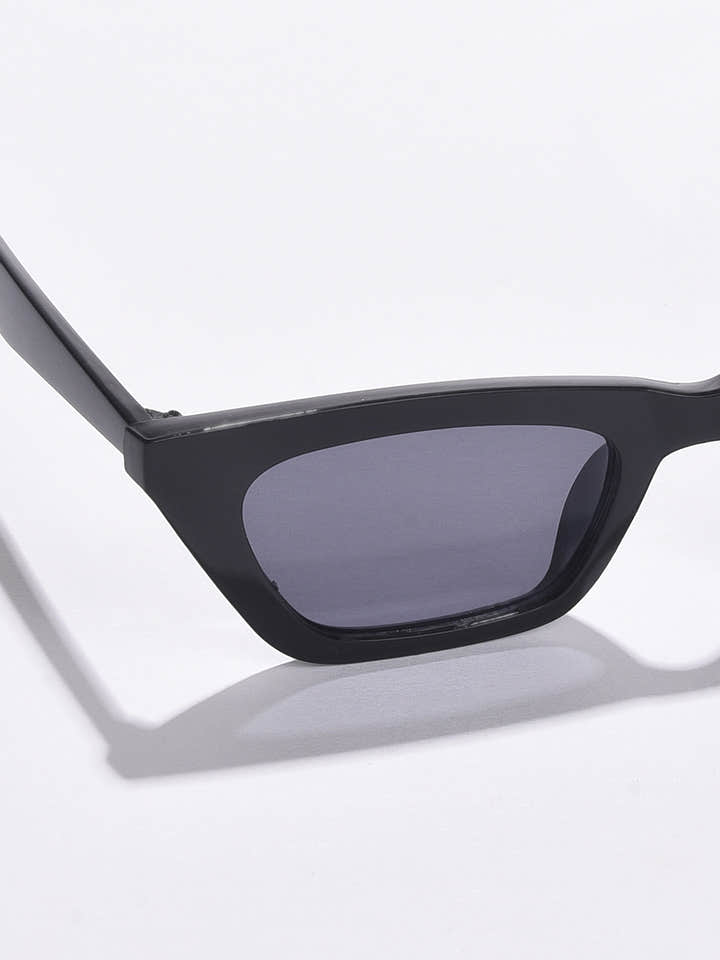 Black Lens Black Cateye Sunglasses