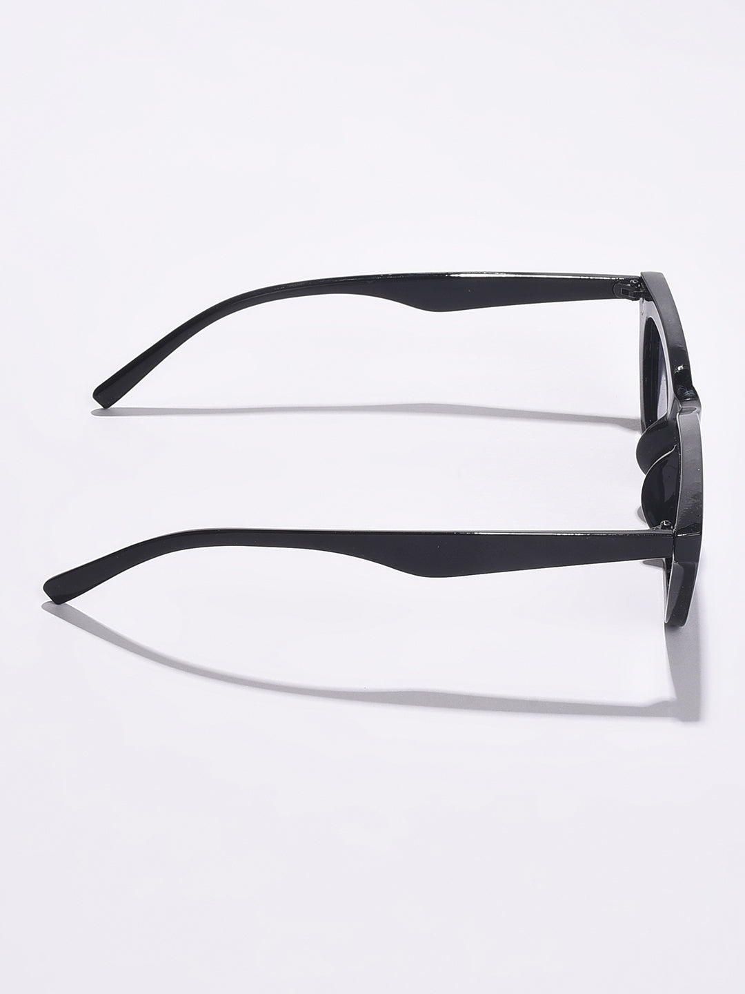 WOMEN BLACK LENS BLACK CATEYE SUNGLASSES