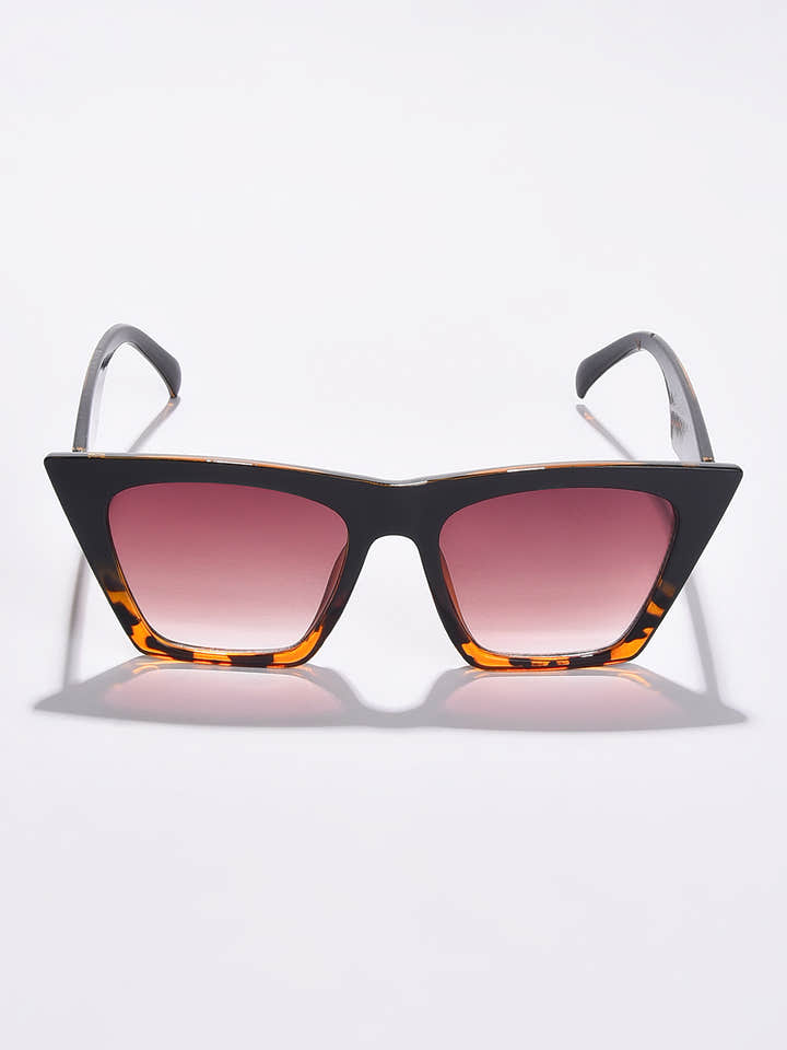 Brown Lens Brown Butterfly Sunglasses