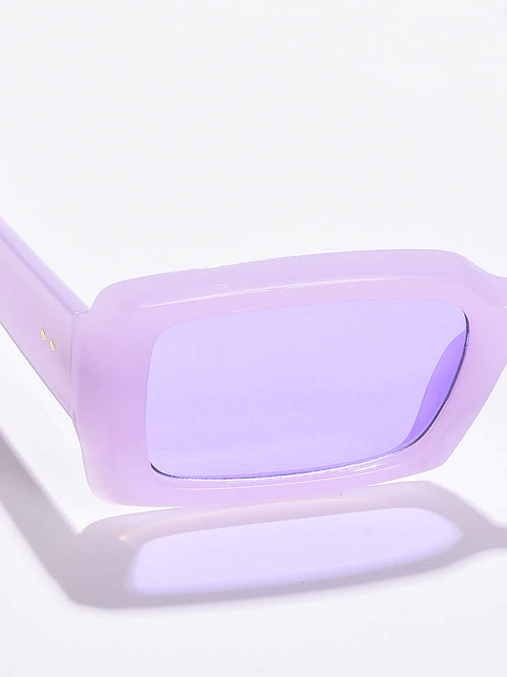 Purple Lens Purple Sports Sunglasses