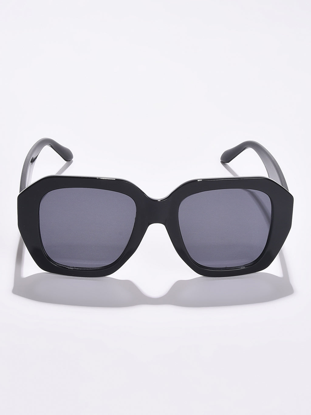 Black Lens Black Oversized Sunglasses