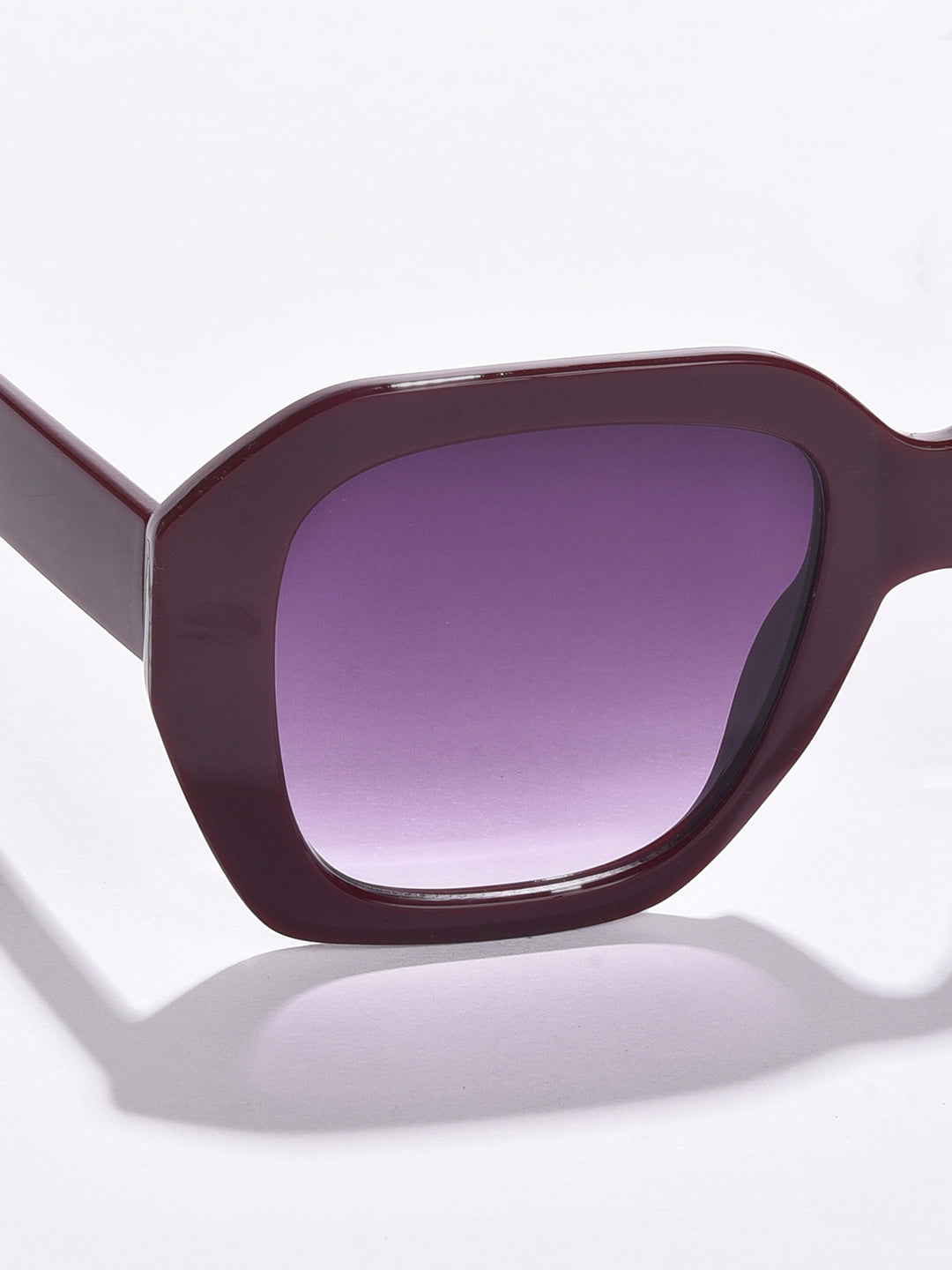 Black Lens Purple Wayfarer Sunglasses