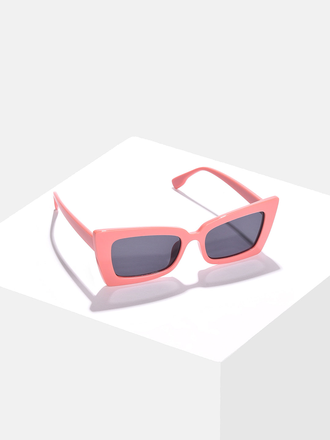 Black Lens Pink Butterfly Sunglasses