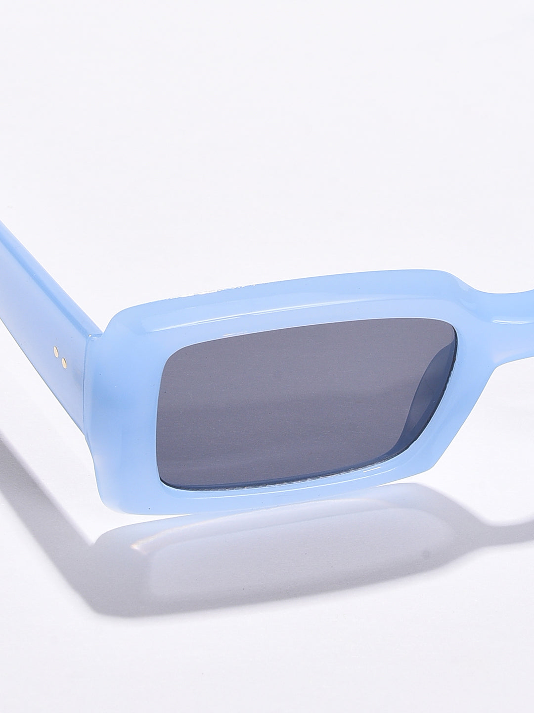 Black Lens Blue Wayfarer Sunglasses