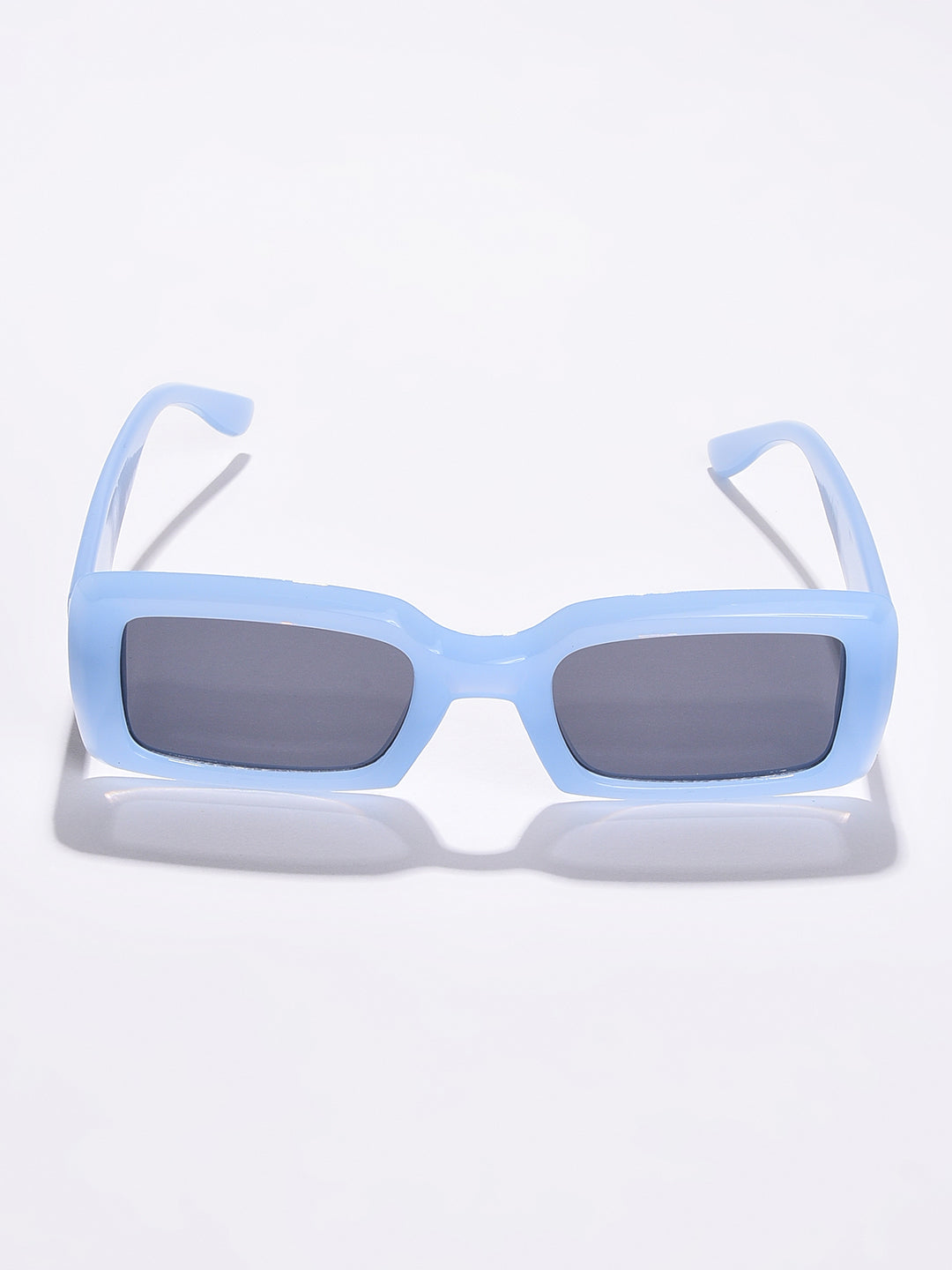 Black Lens Blue Wayfarer Sunglasses