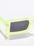 Black Lens Green Sports Sunglasses
