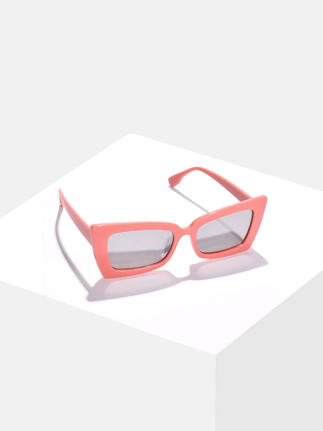 Black Lens Pink Butterfly Sunglasses
