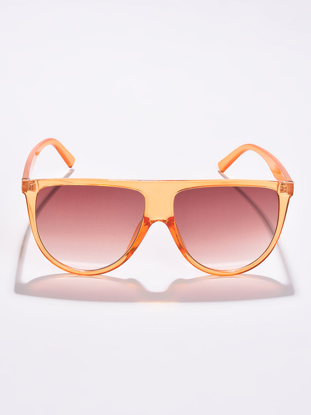 Orange Lens Orange Wayfarer Sunglasses