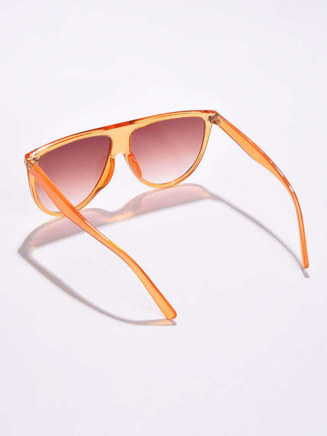 Orange Lens Orange Wayfarer Sunglasses