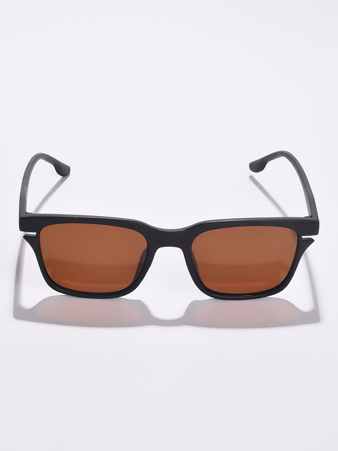 Brown Lens Black Butterfly Sunglasses