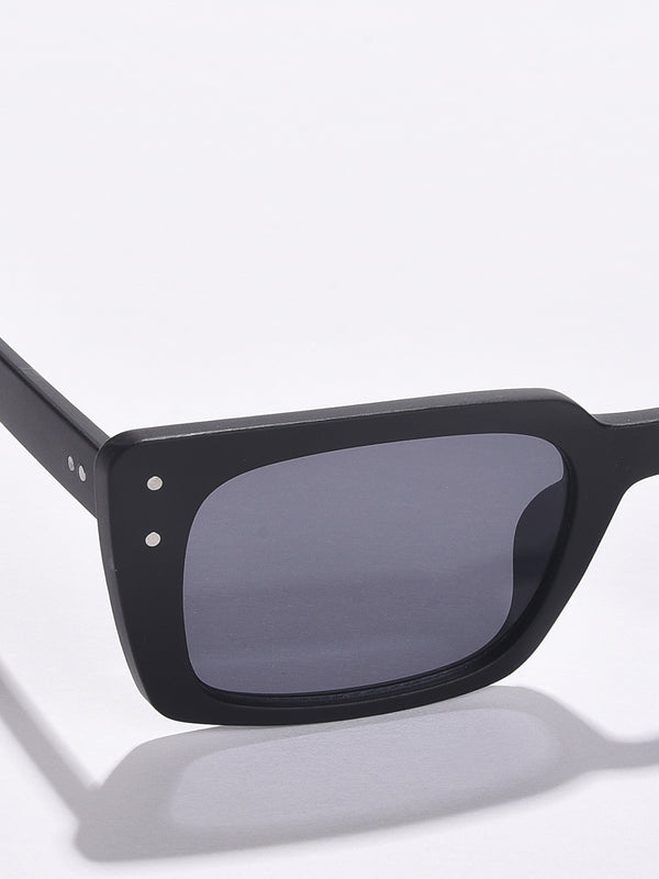 Black Lens Black Square Sunglasses