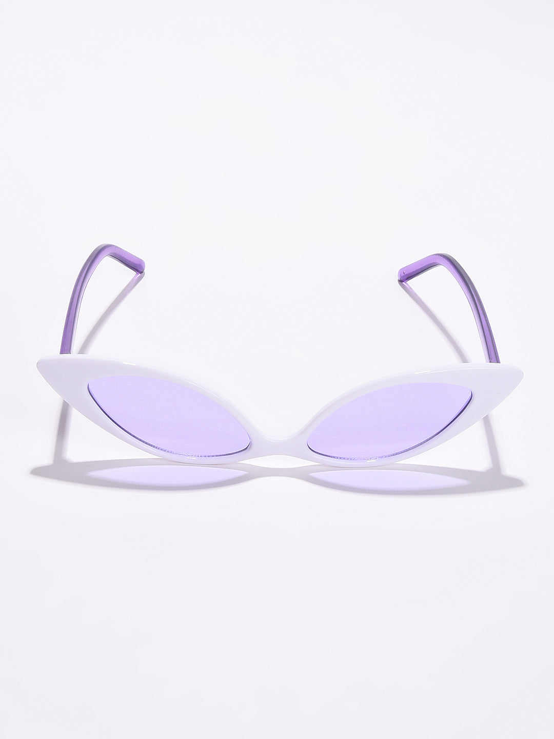 Purple Lens Purple Cateye Sunglasses