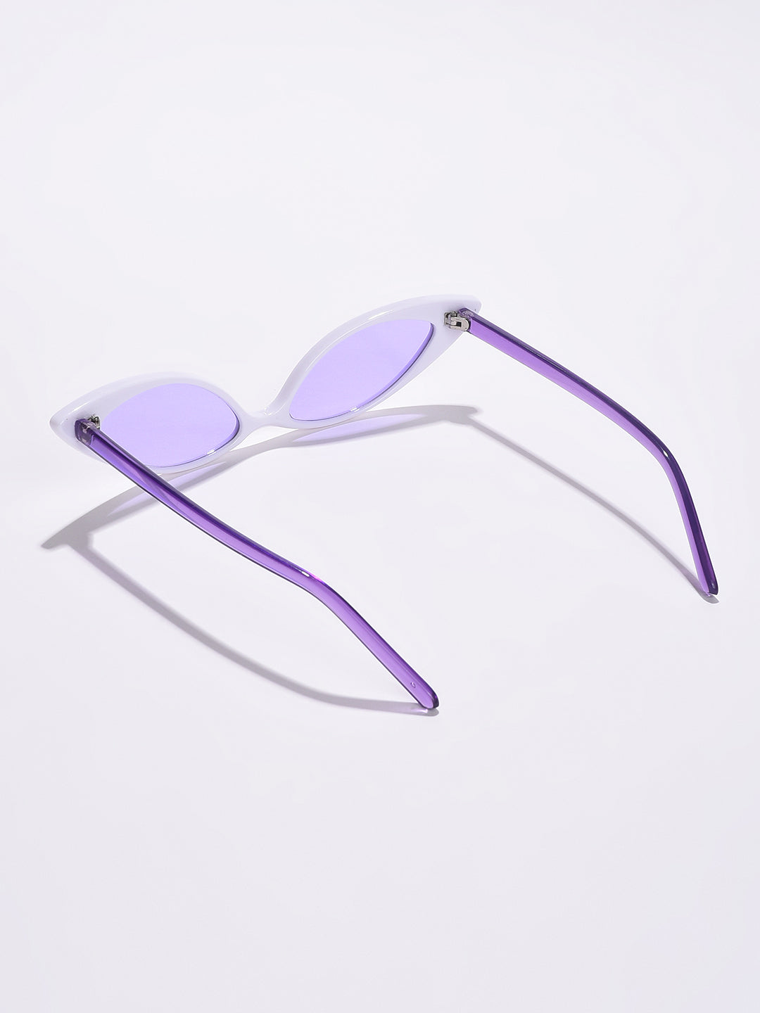 Purple Lens Purple Cateye Sunglasses
