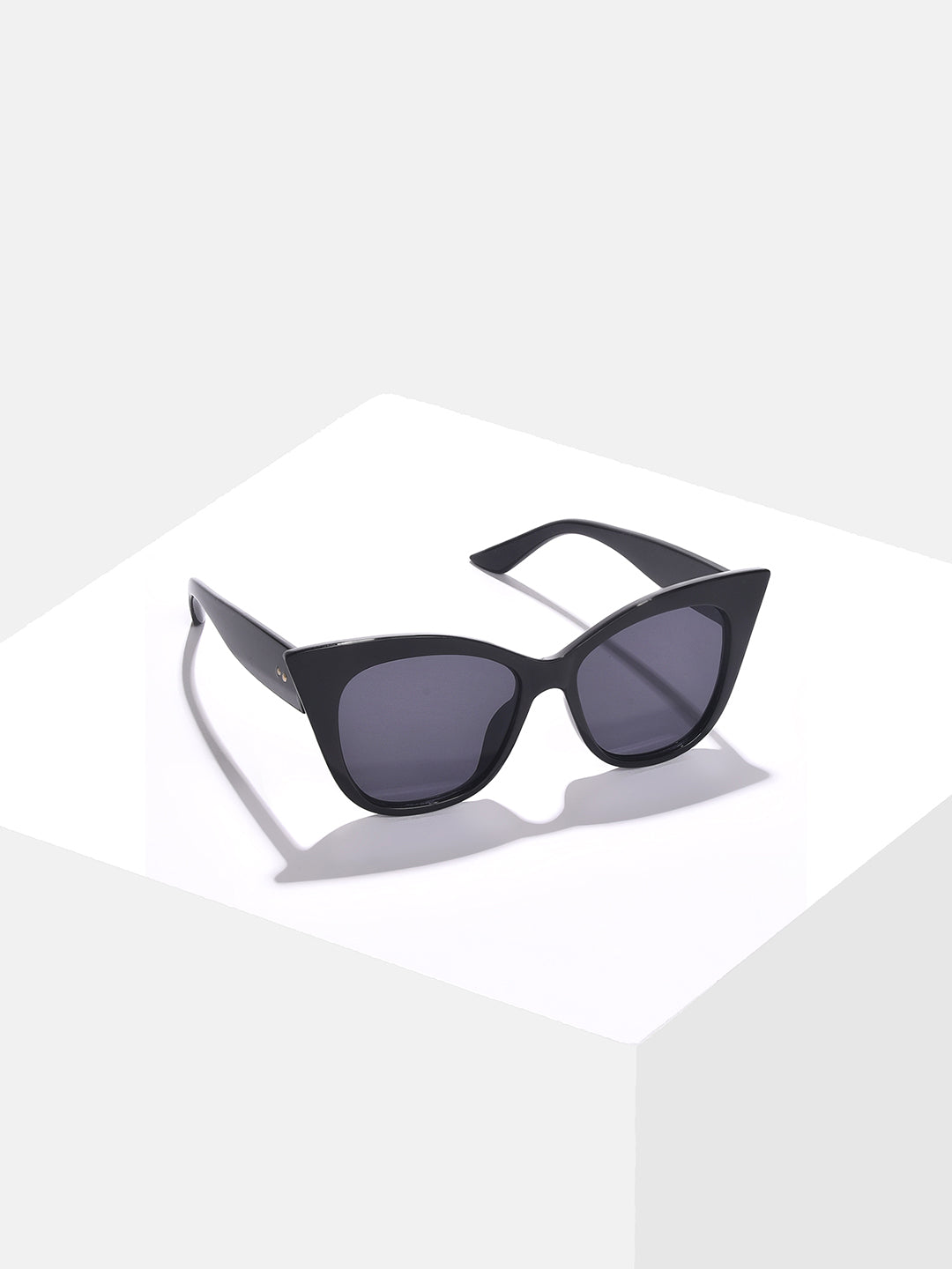 Black Lens Black Cateye Sunglasses