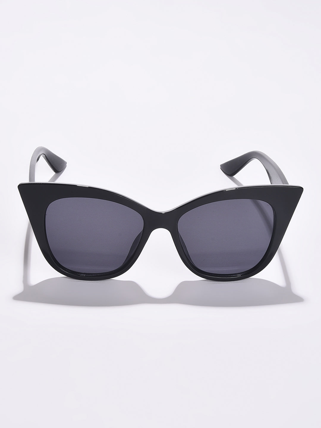 Black Lens Black Cateye Sunglasses
