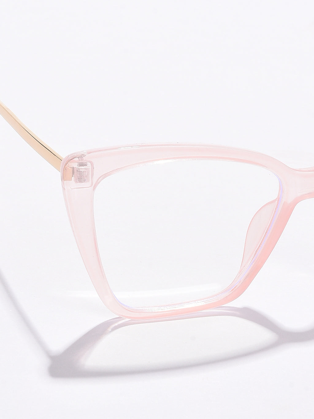 Clear Lens White Butterfly Sunglasses