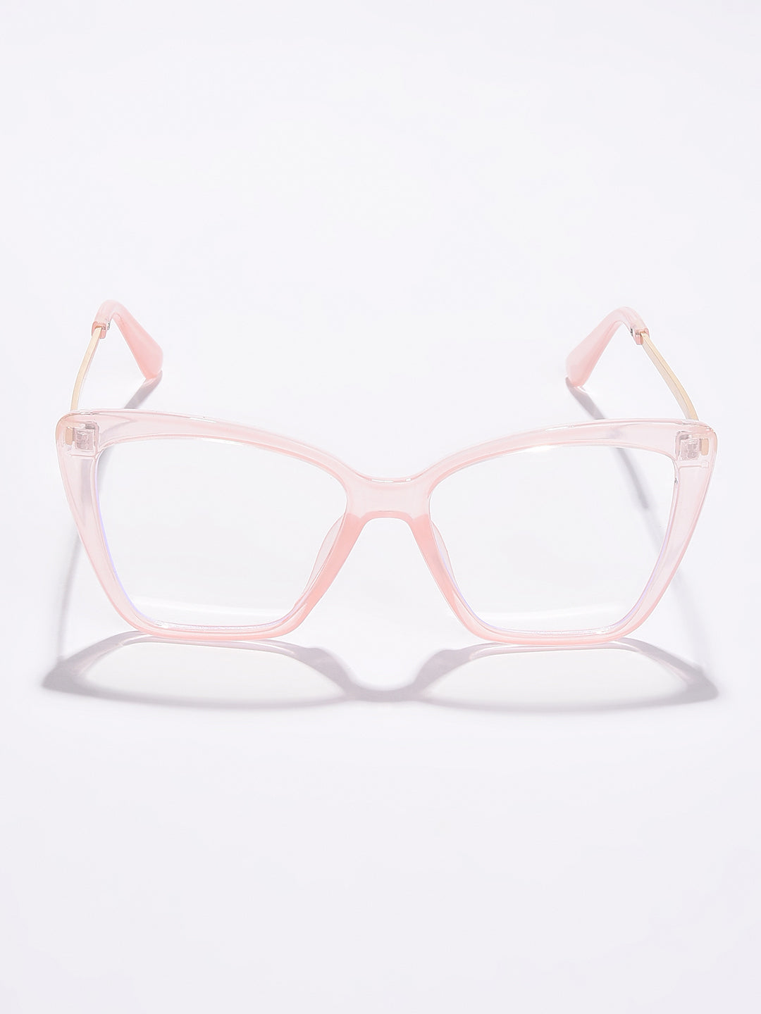 Clear Lens White Butterfly Sunglasses