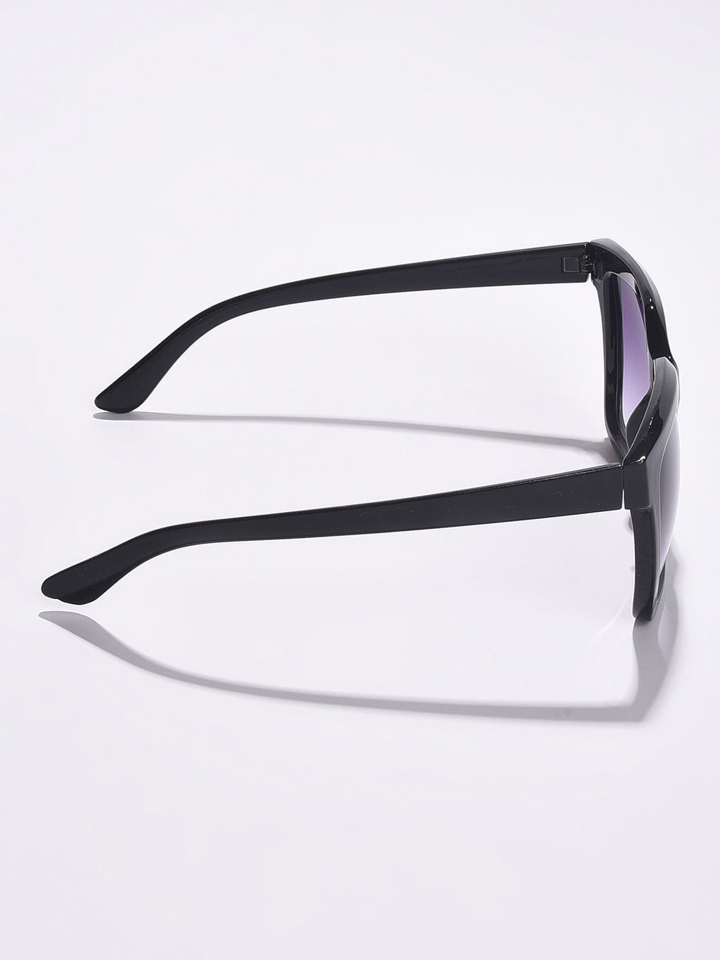 WOMEN PURPLE LENS BLACK BUTTERFLY SUNGLASSES