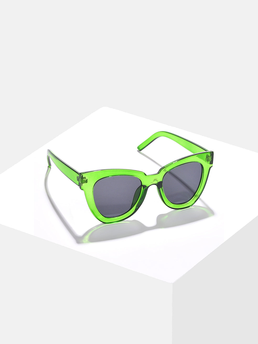 Black Lens Green Butterfly Sunglasses