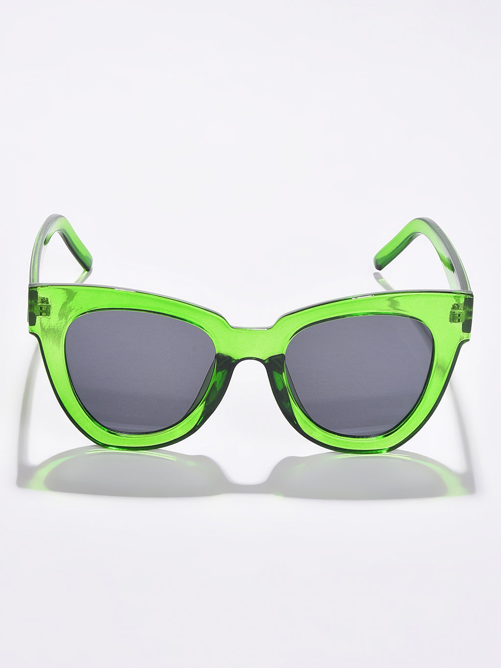 Black Lens Green Butterfly Sunglasses