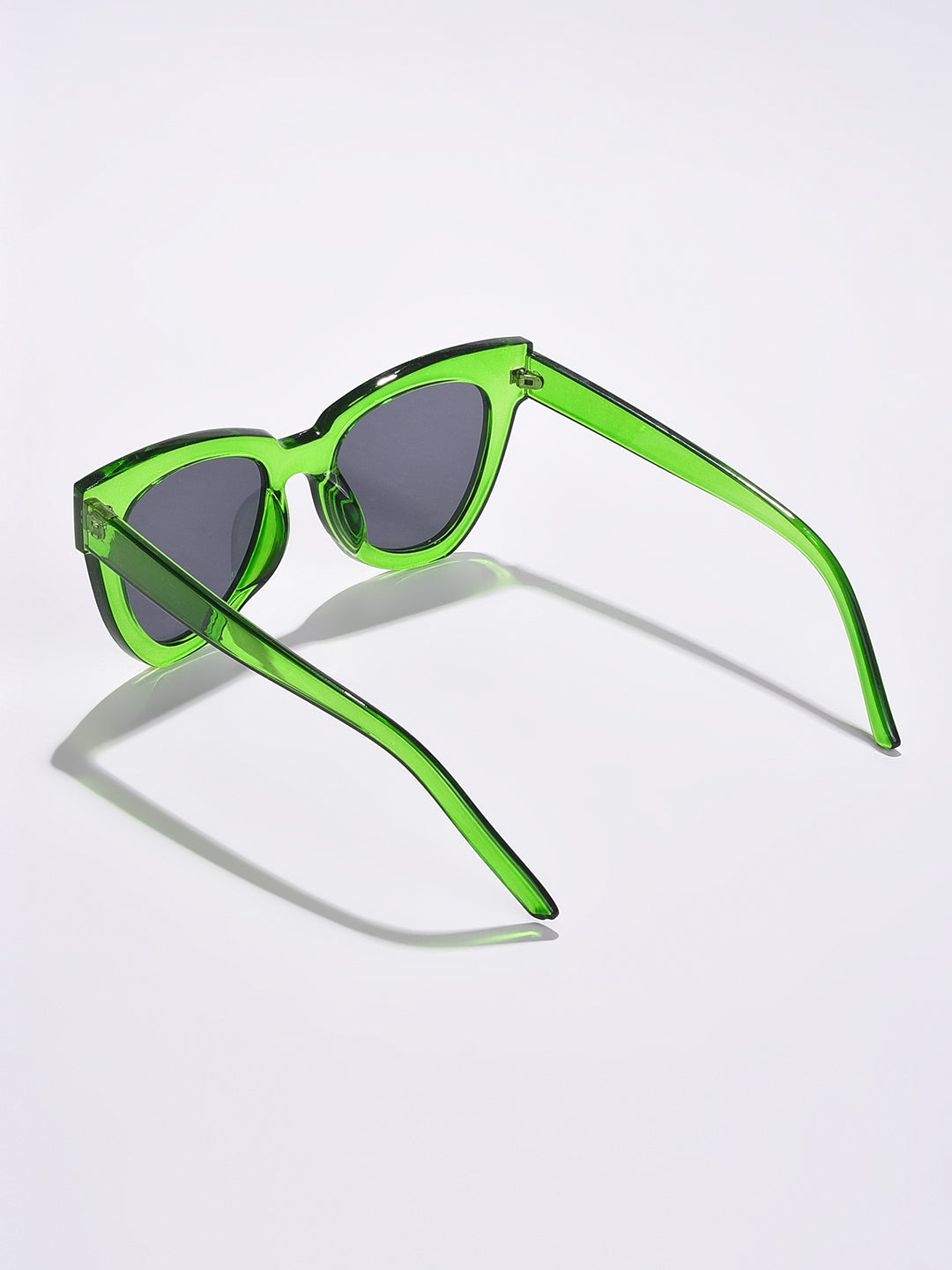 Black Lens Green Butterfly Sunglasses