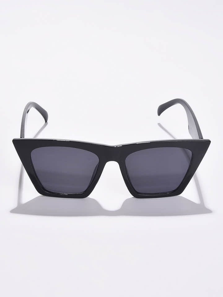 Black Lens Black Butterfly Sunglasses
