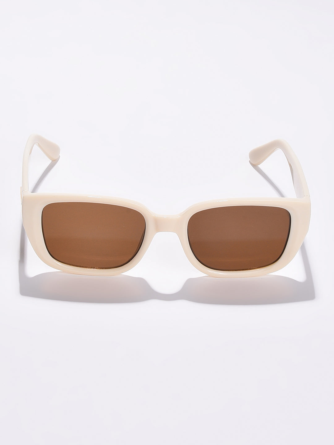 Brown Lens Brown Rectangle Sunglasses