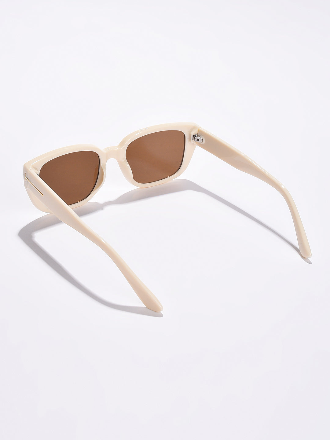 Brown Lens Brown Rectangle Sunglasses