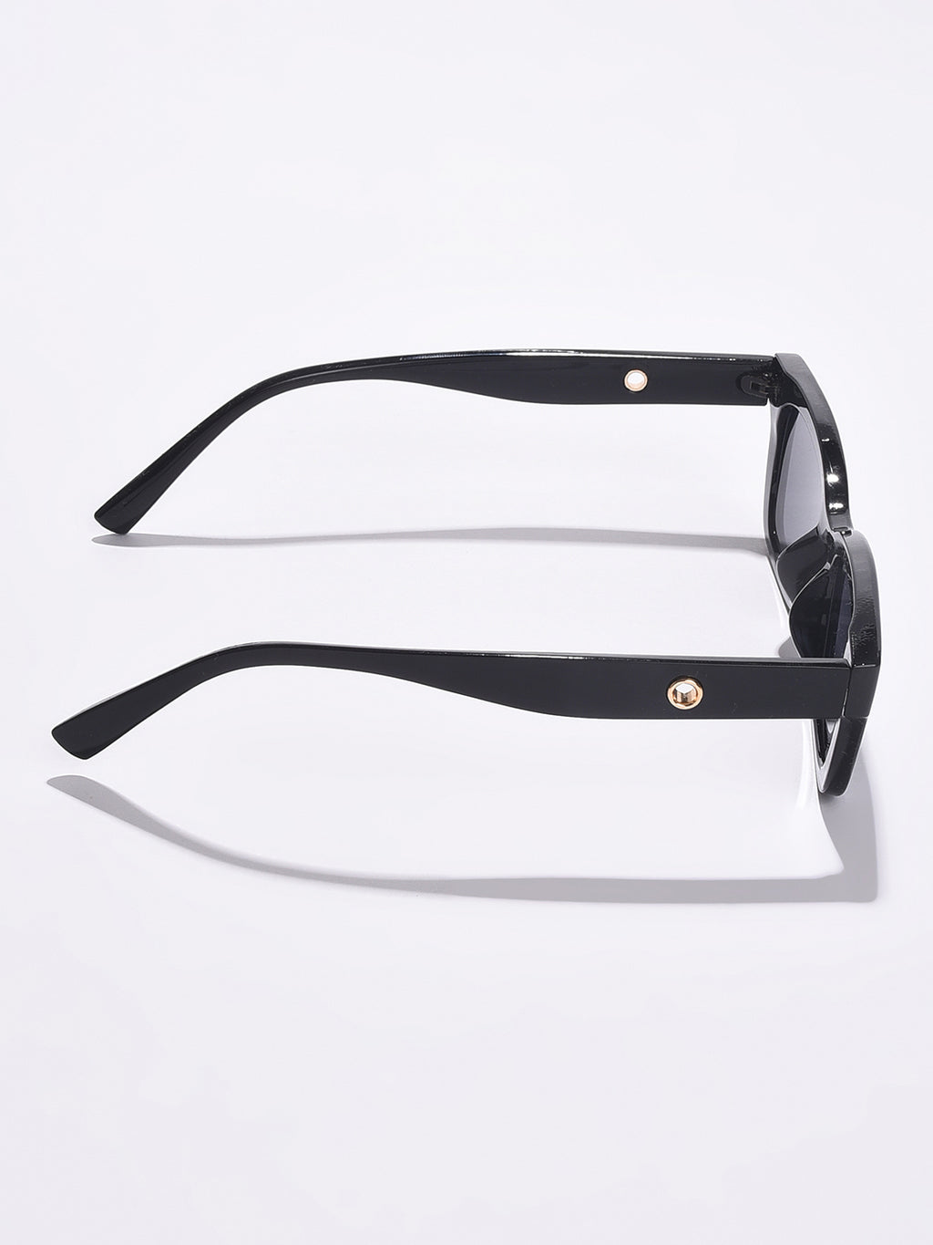 WOMEN GREY LENS BLACK BUTTERFLY SUNGLASSES