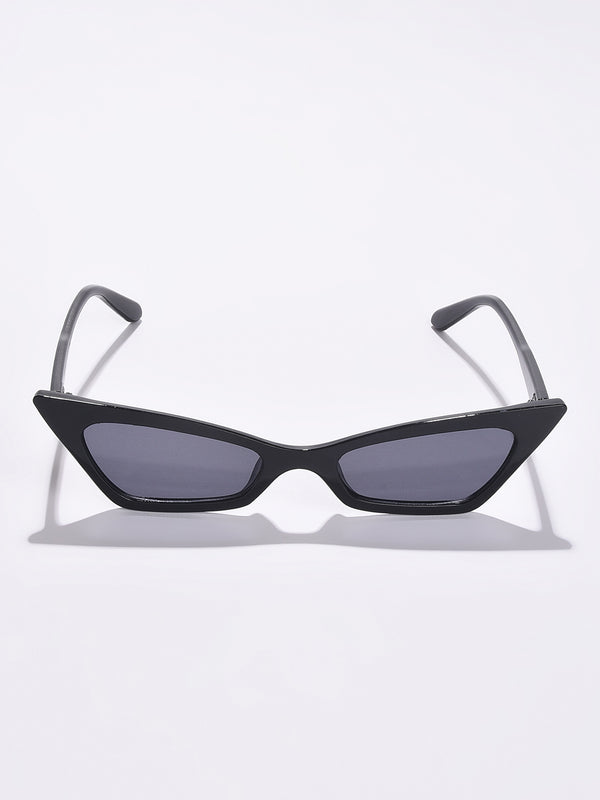 Black Lens Black Cateye Sunglasses